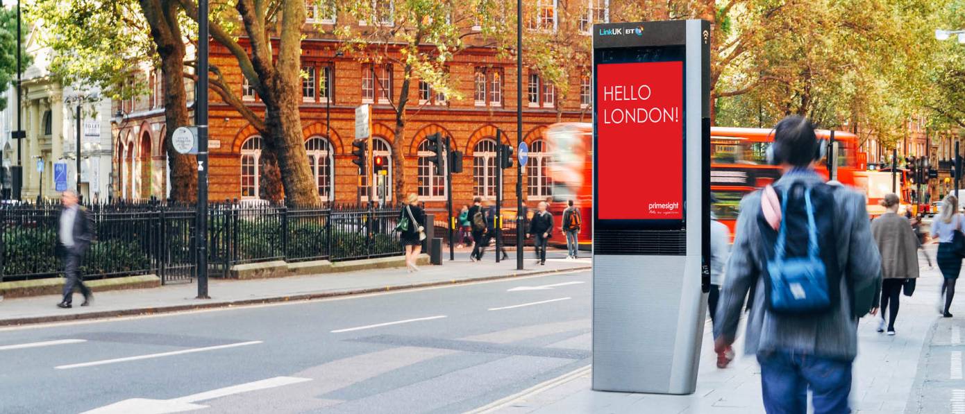 Will today’s internet-connected info kiosk become tomorrow’s self-driving neighborhood concierge? In London, British Telecom’s InLinkUK devices are replacing the iconic red telephone booths that once filled London’s walkways. (Image: InLinkUK)