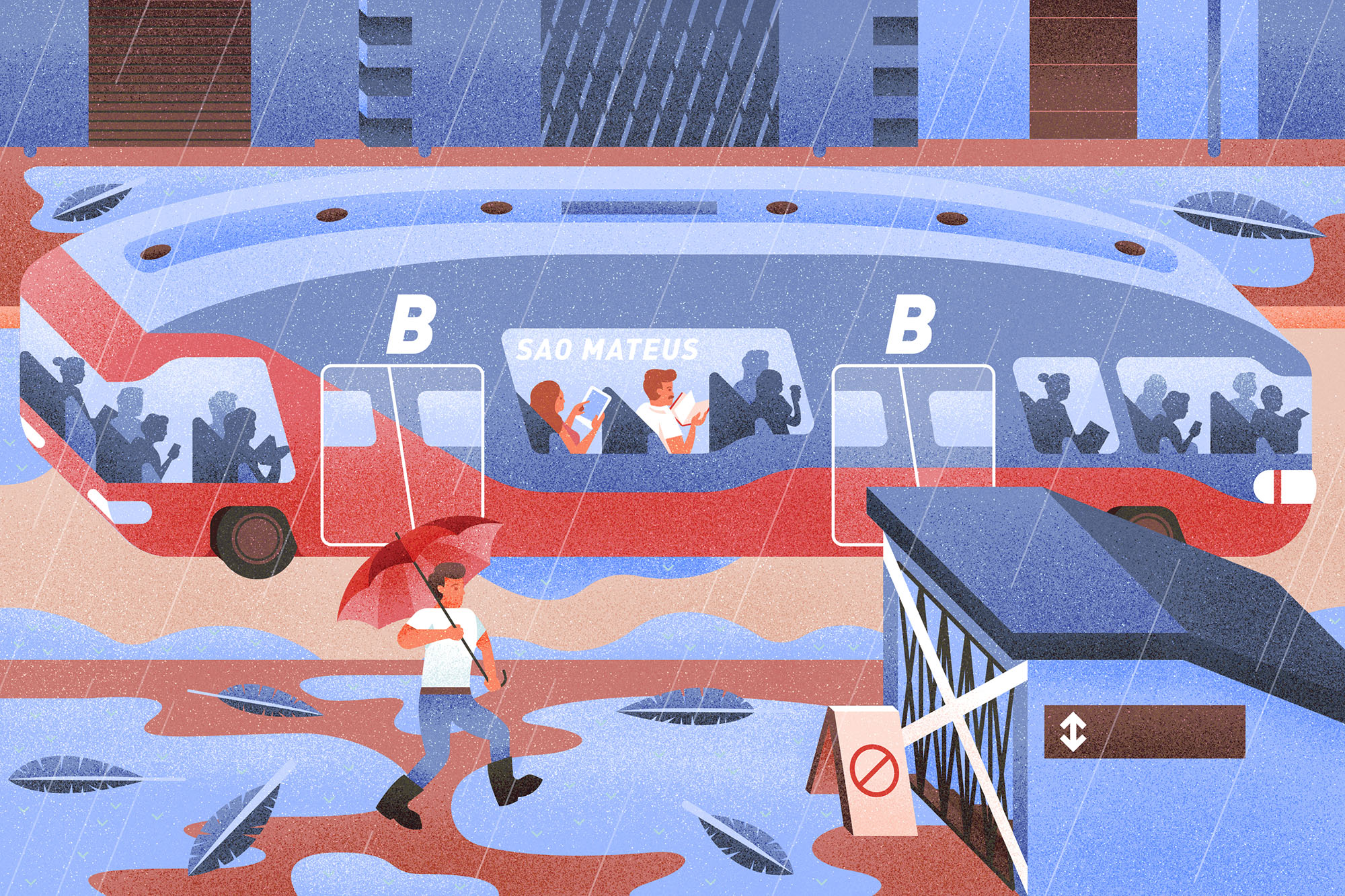 They’re flexible too. When a flood hit last year and knocked out half the subways in the city, Jorge didn’t miss a day of work because software trains could easily be redeployed to avoid disruptions.
